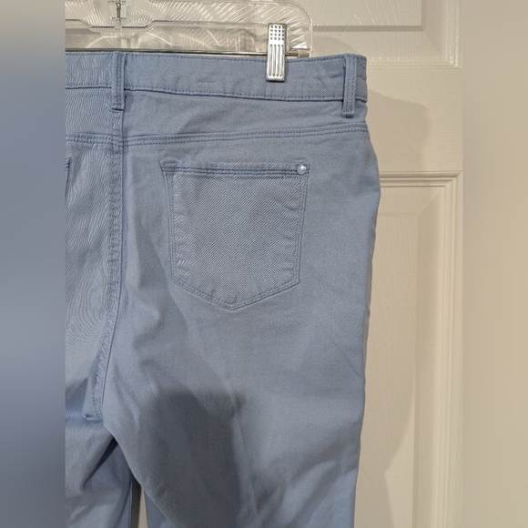 Glo by Gloria Vanderbilt Light Blue Sabrina Slim Pants in Size 16 - Picture 8 of 13